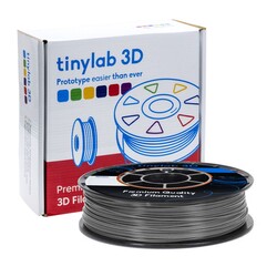 tinylab 3D 2.85 mm Grey PLA Filament 