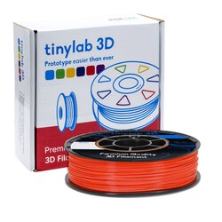 tinylab 3D 2.85 mm Orange PLA Filament 