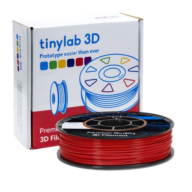 tinylab 3D 2.85 mm Red PLA Filament - 1