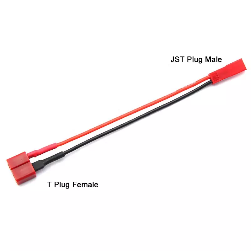 T Plug to JST Dönüştürücü Kablolu Konnektör - Erkek 20AWG 15cm - 4