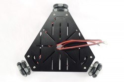 Üçgen 48 mm Omniwheel Robot Platformu (Enkoderli Motorlar ile), 15001 - 4