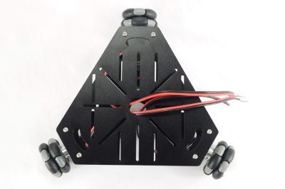 Üçgen 48 mm Omniwheel Robot Platformu (Enkoderli Motorlar ile), 15001 - 4