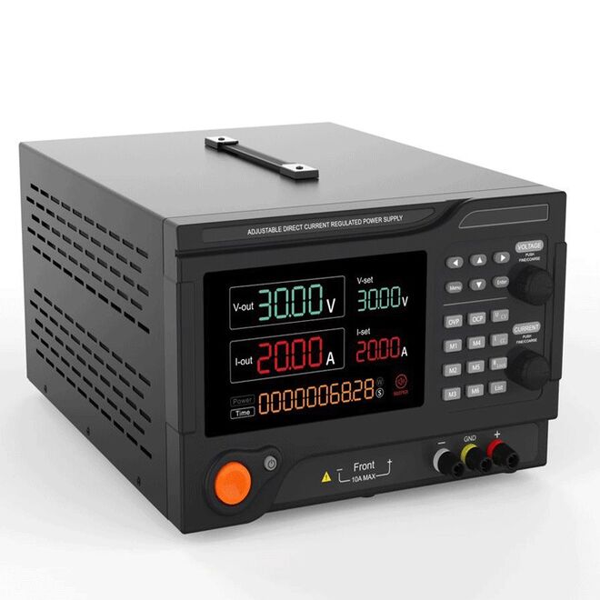 UPX 0-30V 0-20A 10mV 10mA Programmable DC Power Supply - 1