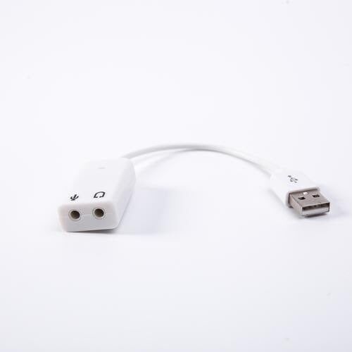 USB Audio Adapter USB to Jack Earphone USB Sound Card Virtual External With Raspberry Pi - 1