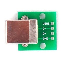USB-B Type Female Dip Converter - 3