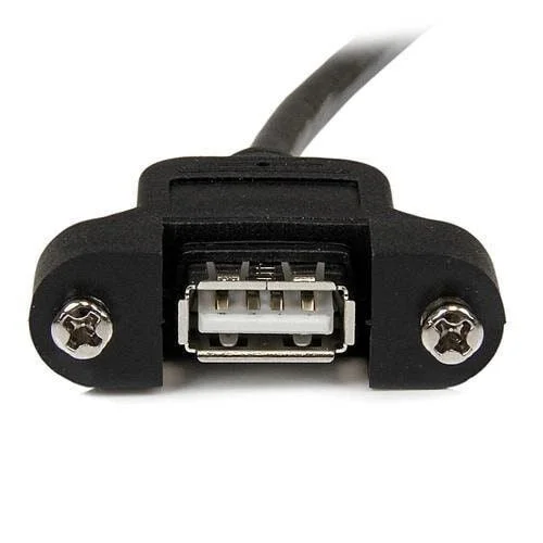 USB A Erkek - A Dişi Panel Tipi Dönüştürücü - 30cm Kablo - 3