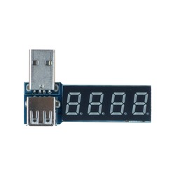 USB Gerilim ve Akım Ölçer (3.5-7V , 3A) - 3