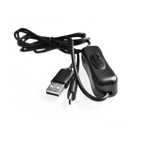 USB Power Only Cable with Switch - A Micro B - 1