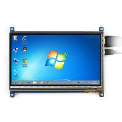 WaveShare 7" HDMI Capacitive LCD Touch Display - 800x480 - 4