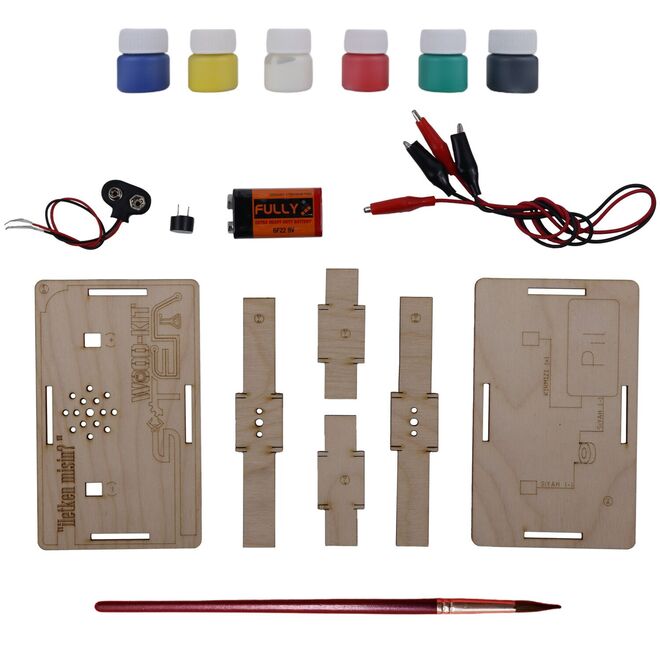 Wood-Kit STEM Robotic Coding - Are you a conductor? - 4