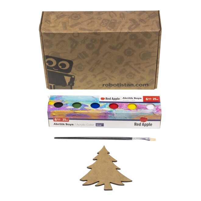 Wood Painting Set for Kids - Compatible with REX Woody Series - 6