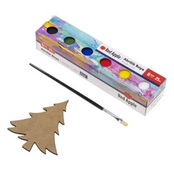 Wood Painting Set for Kids - Compatible with REX Woody Series - 3