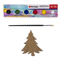 Wood Painting Set for Kids - Compatible with REX Woody Series - 4