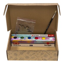 Wood Painting Set for Kids - Compatible with REX Woody Series - 5