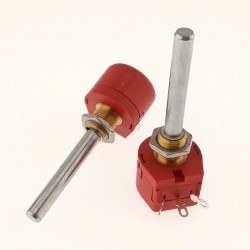 WX118 1W Red Potentiometer with 10K Wire 