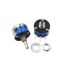 WX14-12L25 470ohm Wired Metal Potentiometer 