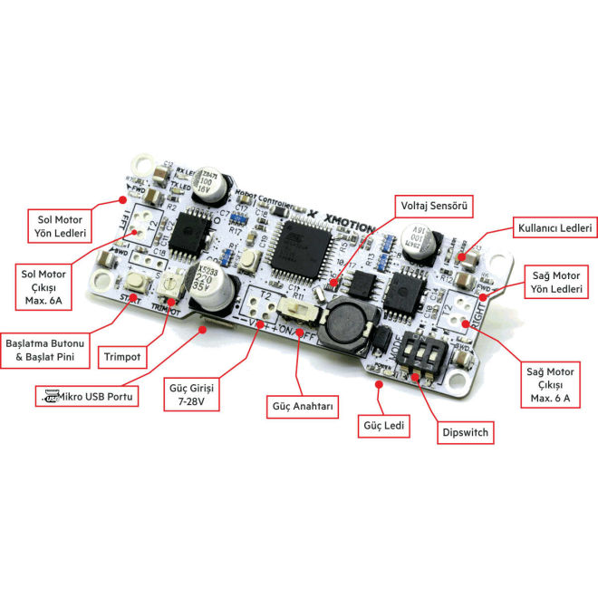 XMotion Robot Control Board - 3