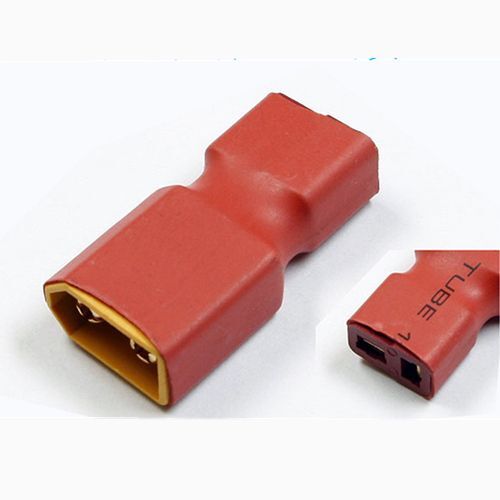 XT60 Male to T Dean Female Plug Conversion Connector For Battery & Charger - 2