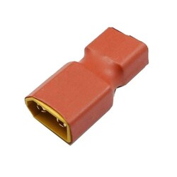 XT60 Male to T Dean Female Plug Conversion Connector For Battery & Charger - 1