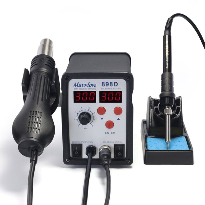 YIHUA 898D 2IN1 SOLDERING STATION - 2